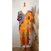 Robe lurex soleil grande taille