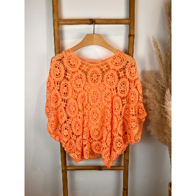 Tunique 2 en 1 crochet coton