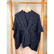 Cache-épaules en maille mousseuse