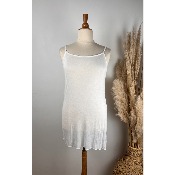 Robe bohème dentelle crochet grande taille