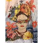 Robe lurex inspi Frida dentelle 