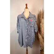 Chemise bandana iconic grande taille