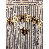 Chemise légère rayée bohème grande taille