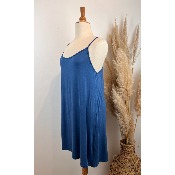 Fond de robe viscose mi-long grande taille