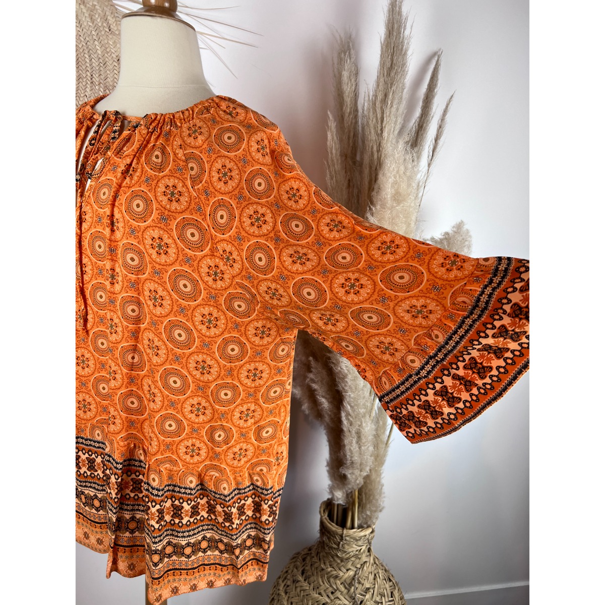 Tunique Mandalas Boh?�me Grande Taille |PASSION BOHEME