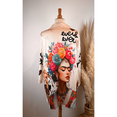 Chemise Frida au pinceau grande taille