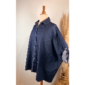 Chemise surchemise jean grande taille jusqu'au 60