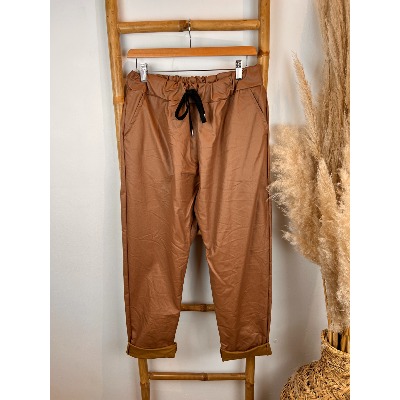 Pantalon pantajogg simili grande taille