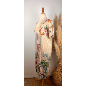 Robe longue lurex "la dolce vita" grande taille