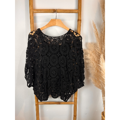 Tunique 2 en 1 crochet coton