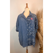 Chemise bandana iconic grande taille