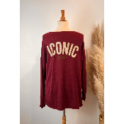 Pull fin "iconic" grande taille
