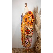 Robe lurex soleil grande taille