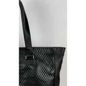Sac cuir grand cabas zippé