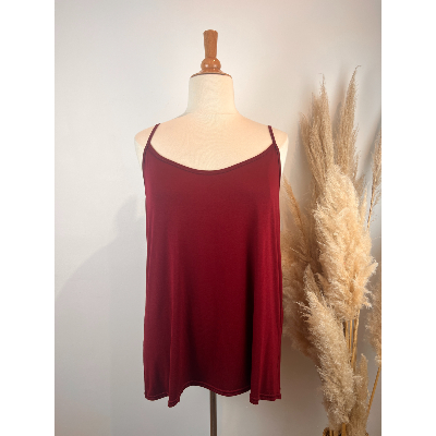 Top bretelles viscose grande taille