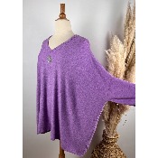 Pull étoile oversize bohème grande taille 58 / 60
