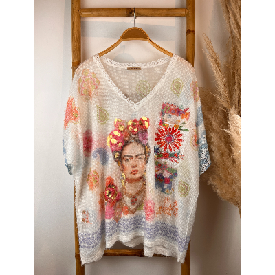 Pull fin Frida grande taille