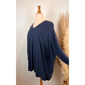 Pull uni oversize grande taille 58 / 60