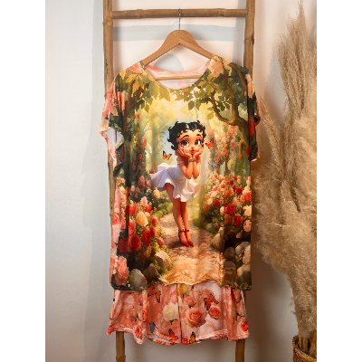 Pyjashort Betty Boop grande taille