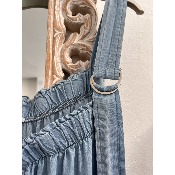 Salopette en tencel grande taille