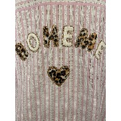 Chemise légère rayée bohème grande taille