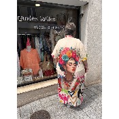Kimono bohème Frida coeurs grande taille