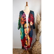 Kimono Frida bohème grande taille