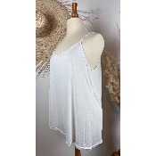 Top bretelles viscose grande taille