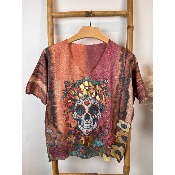 Pull lurex calavera tête de mort 38 - 44