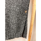Pull sans manches maille mousseuse 44-46