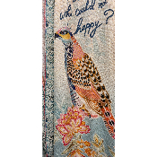 Kimono lurex faucon cœur 