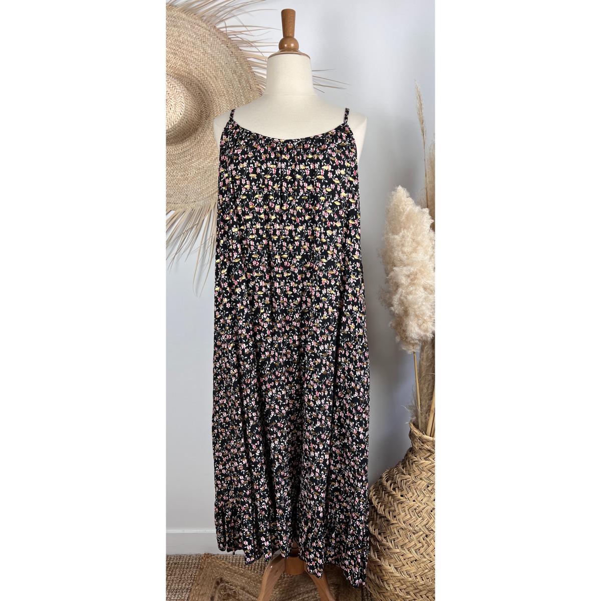 Robe Longue Bohème Fleurie Liberty PASSION BOHEME