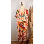Robe longue lurex paradise ara grande taille