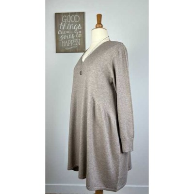 Robe En Maille Réfléchissante Avec Corail Crocheté - Bleu Aqua