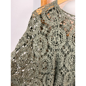 Tunique 2 en 1 crochet coton