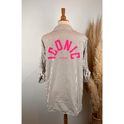 Chemise rayée ICONIC grande taille