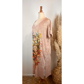 Robe longue lurex femme lunettes grande taille